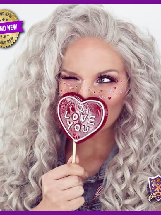 Lace Front Synthetic Wig Heat Resistant 150% Density Cosplay Party main image 6